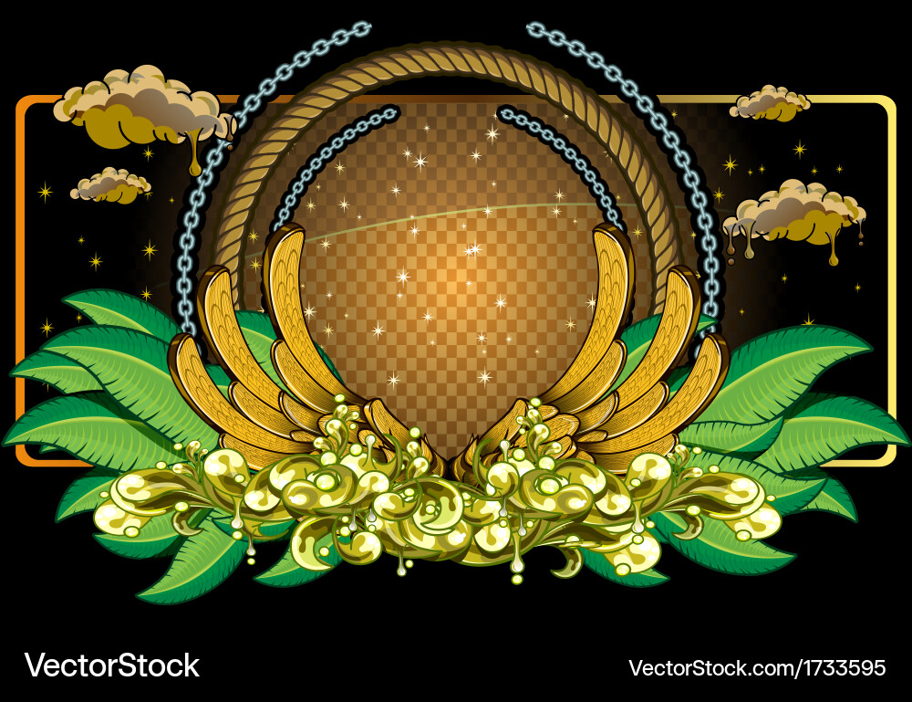 Jungle frame Royalty Free Vector Image - VectorStock