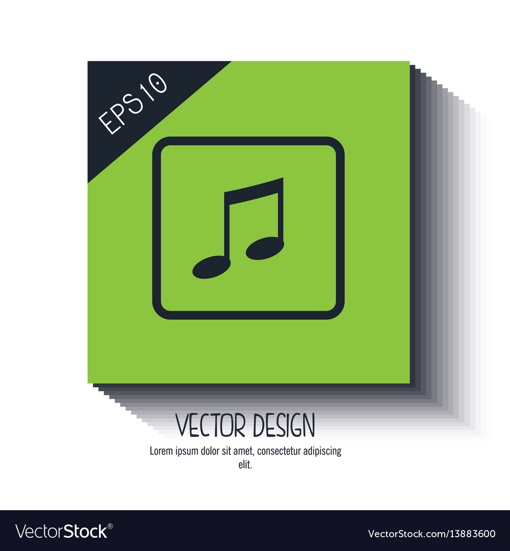 Music icon design