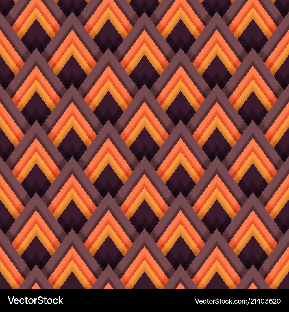 Pattern seamless pattern with red rhombuses Vector Image