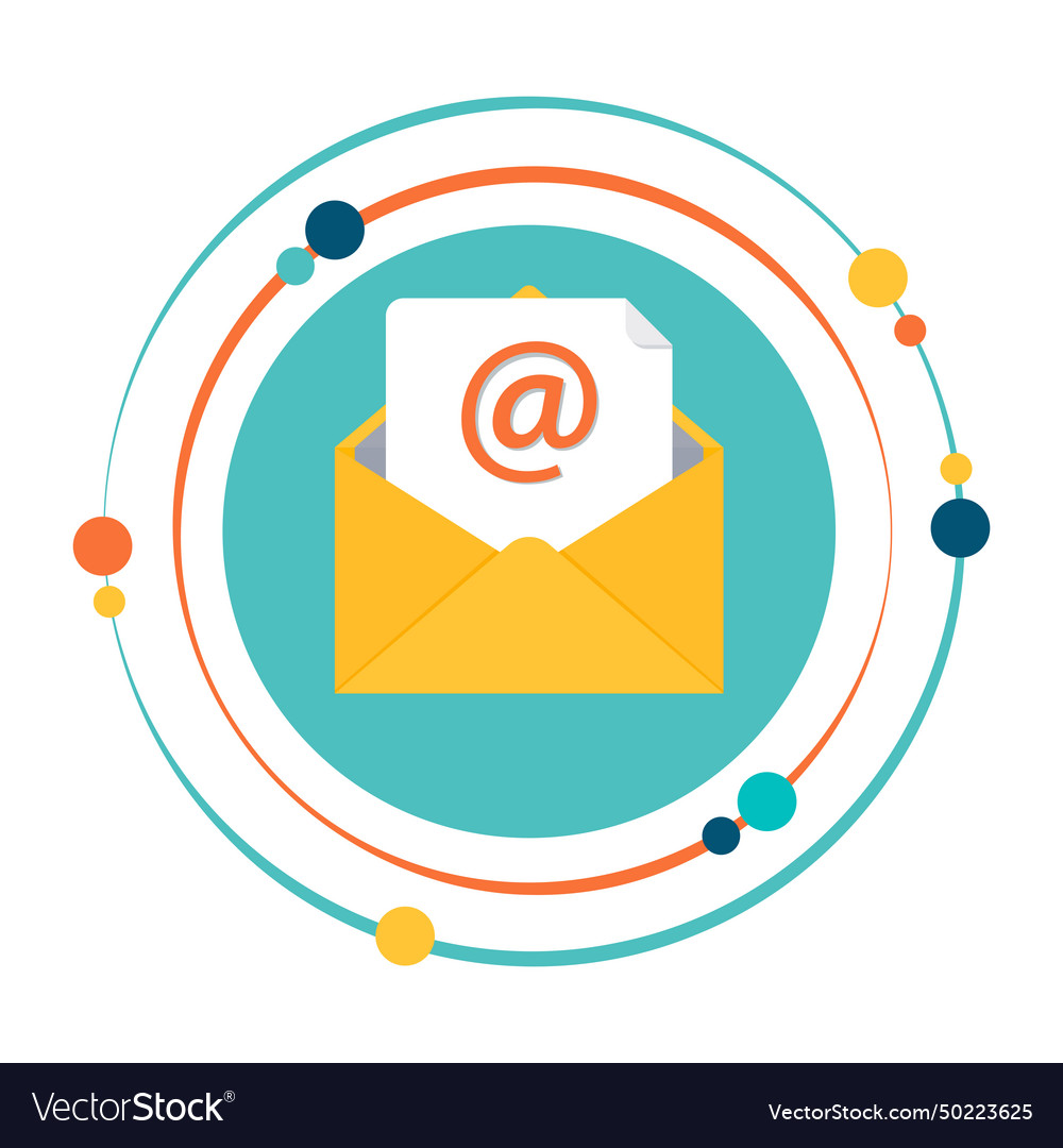 Email electronic mail graphic