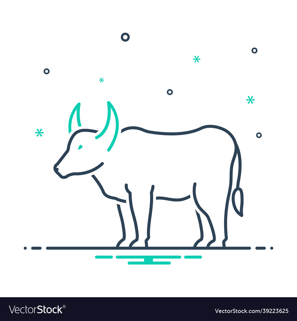 Ox Royalty Free Vector Image - VectorStock