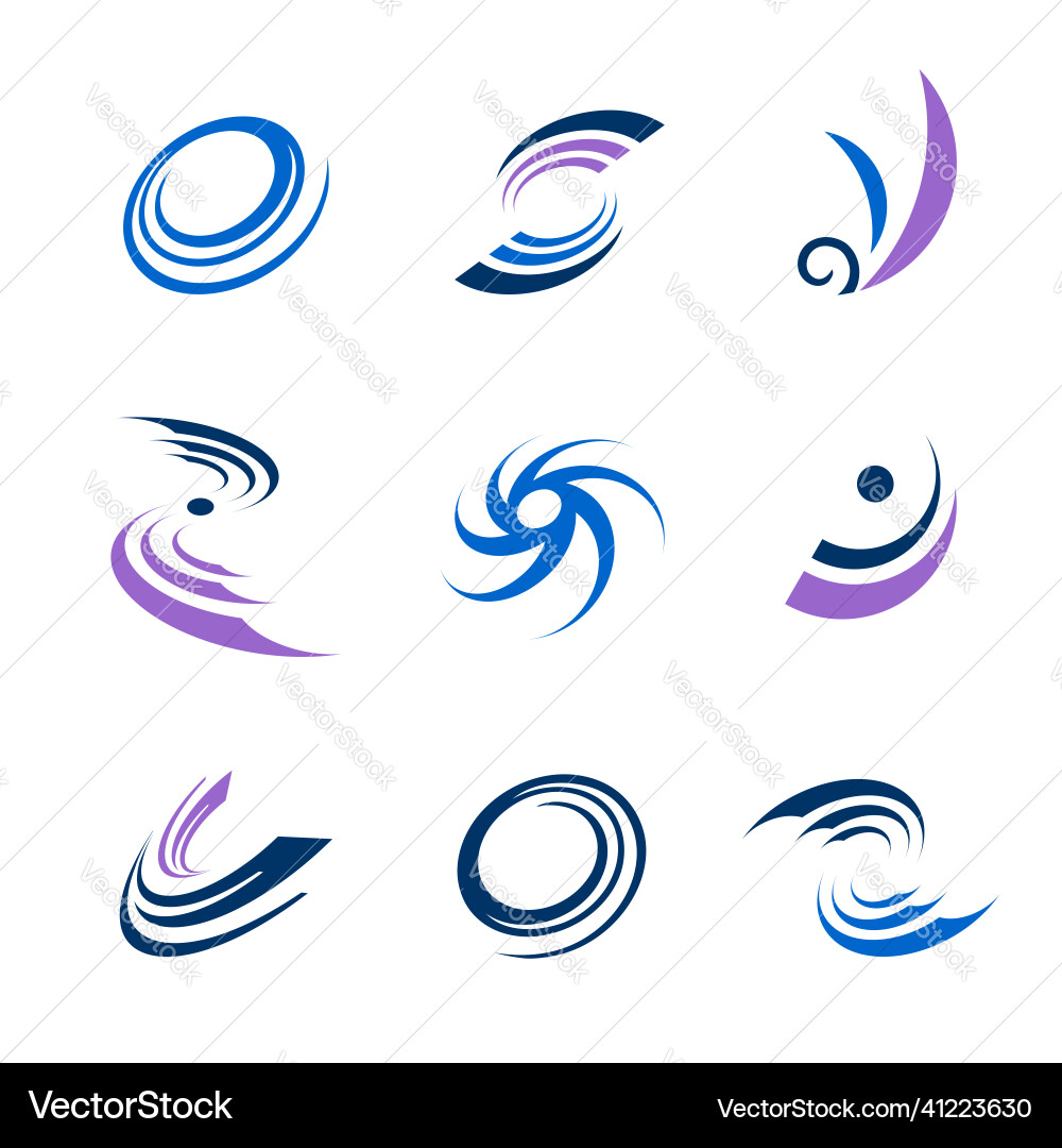 Design elements set Royalty Free Vector Image - VectorStock