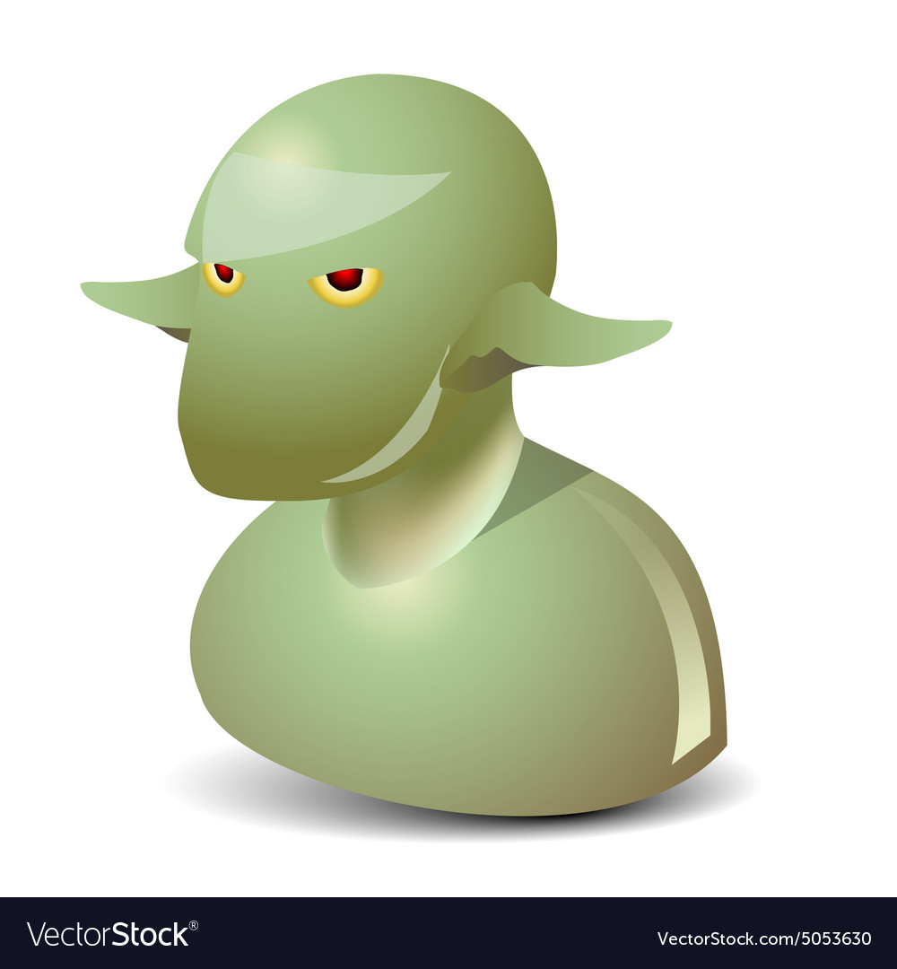 Goblin icon Royalty Free Vector Image - VectorStock