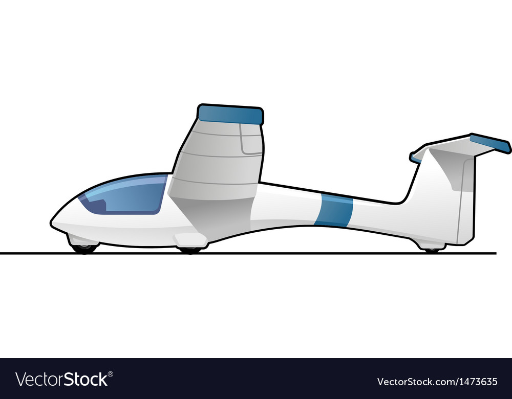 Glider Royalty Free Vector Image VectorStock