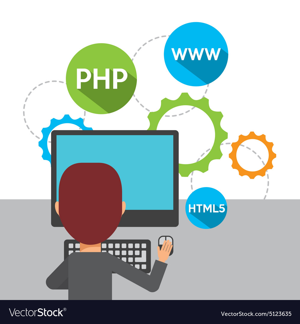 Programming language Royalty Free Vector Image