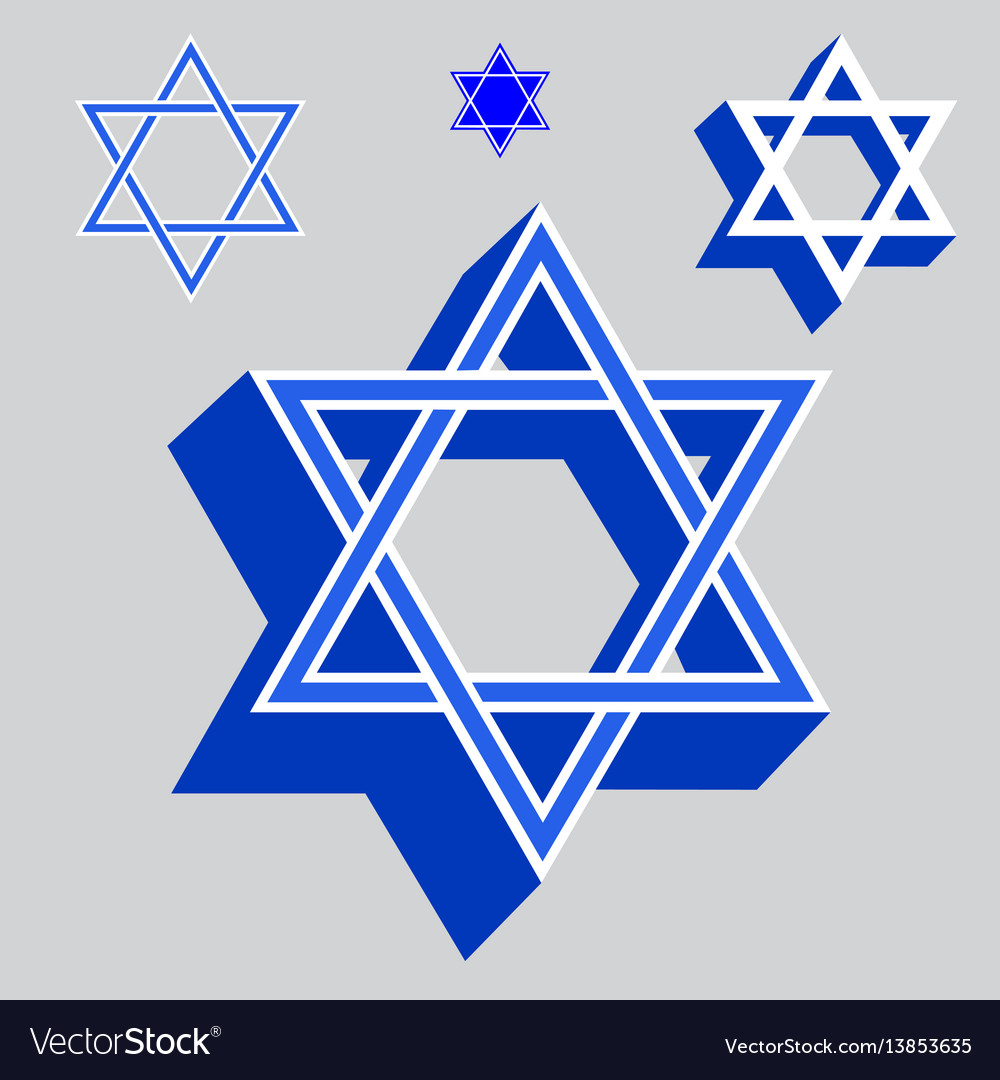 Star Of David Vector
 Star of david Royalty Free Vector Image VectorStock