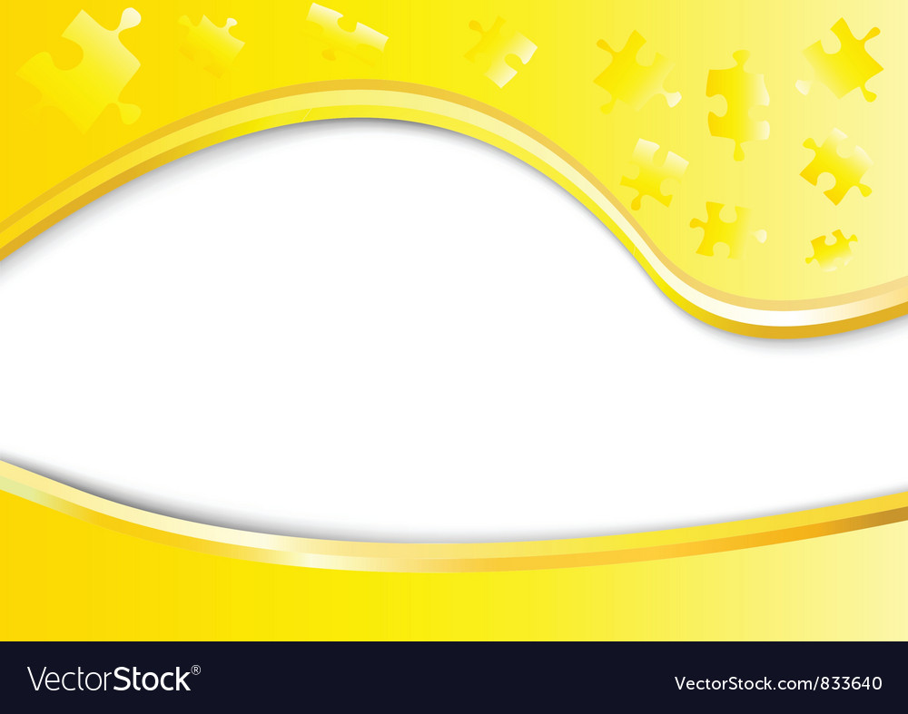 Abstract yellow background Royalty Free Vector Image