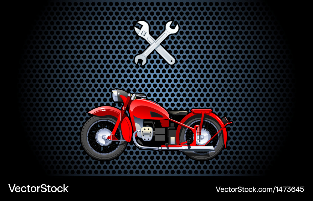 Motorcycle Royalty Free Vector Image - VectorStock