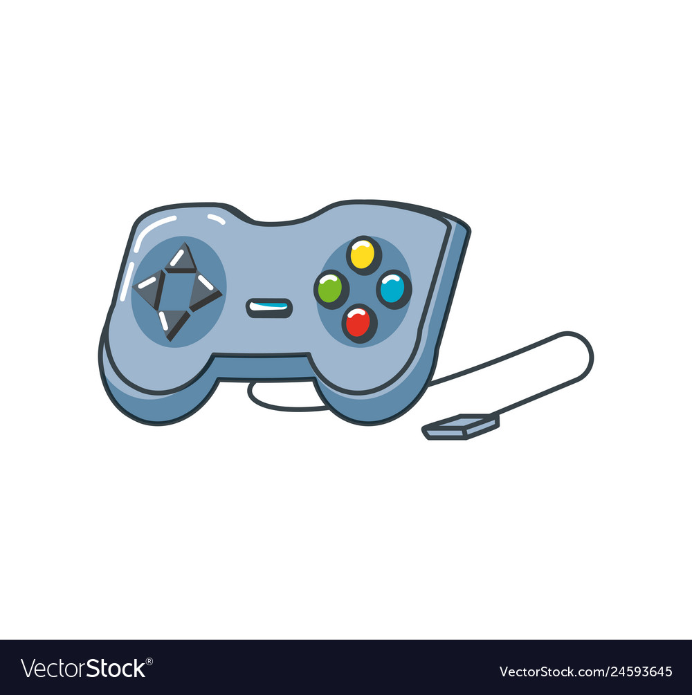 Video control game isolated icon