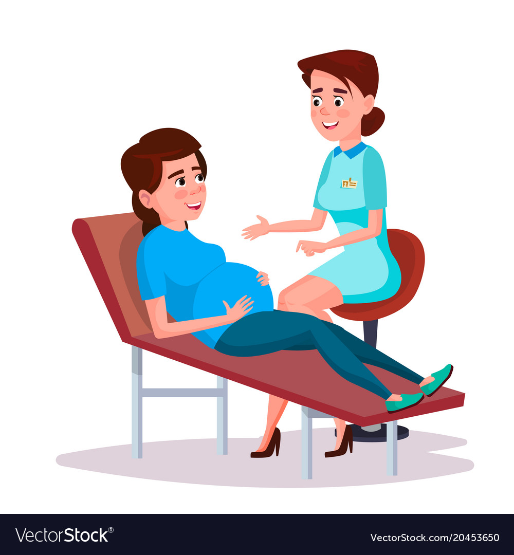 cartoon-prenatal-doctor-consultatio-royalty-free-vector