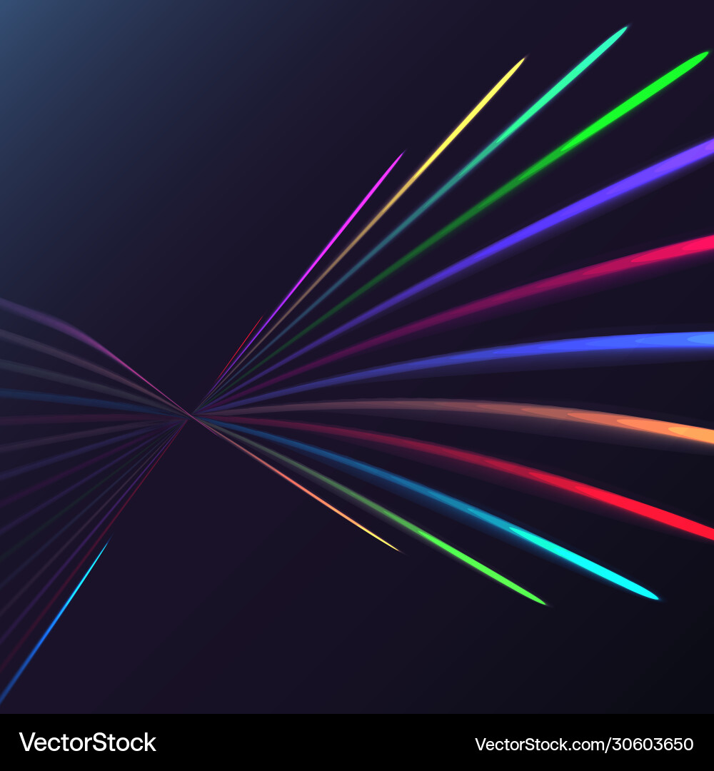 Multicolored abstract magic energy electrical Vector Image