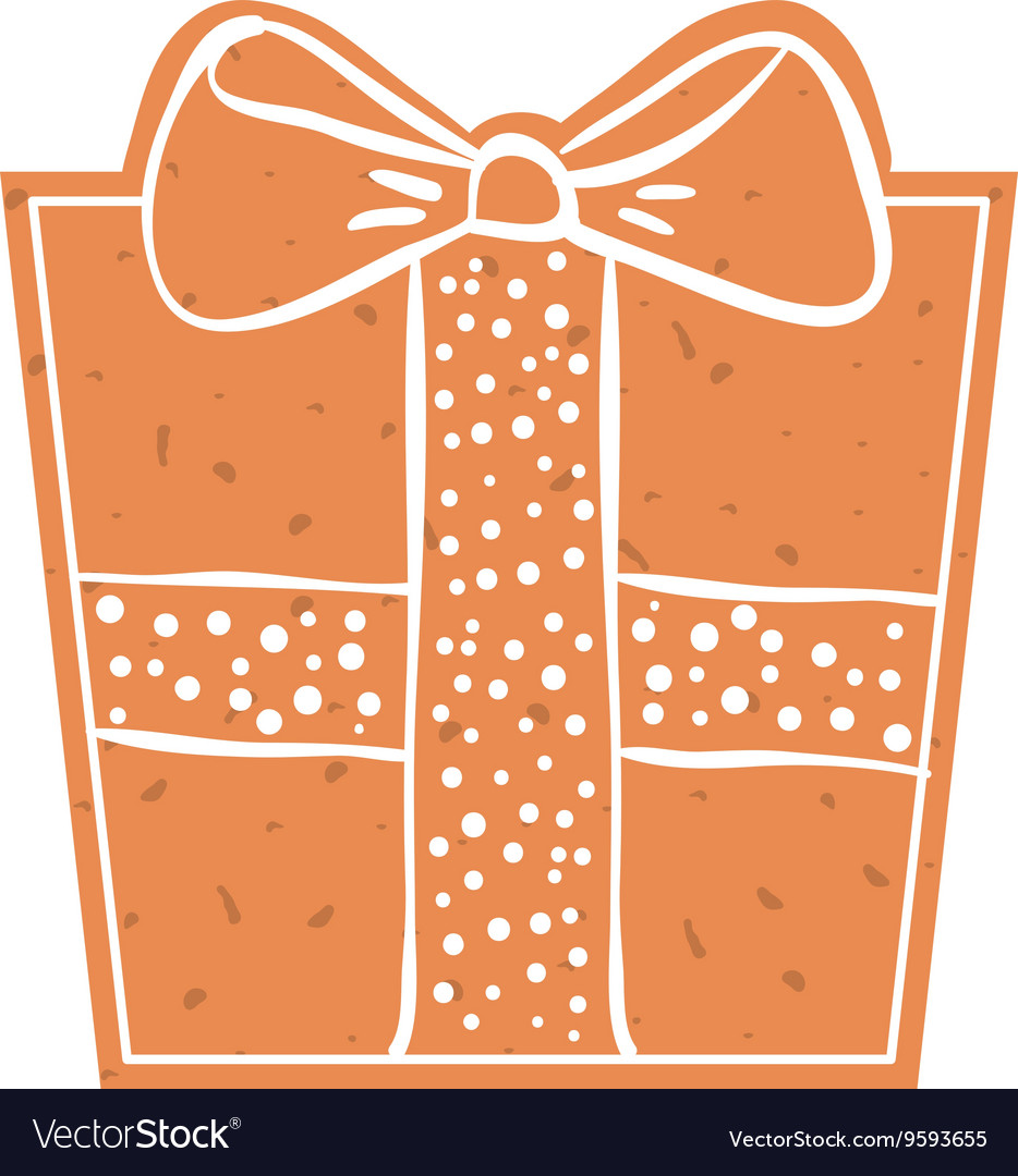 Gift icon present design graphic