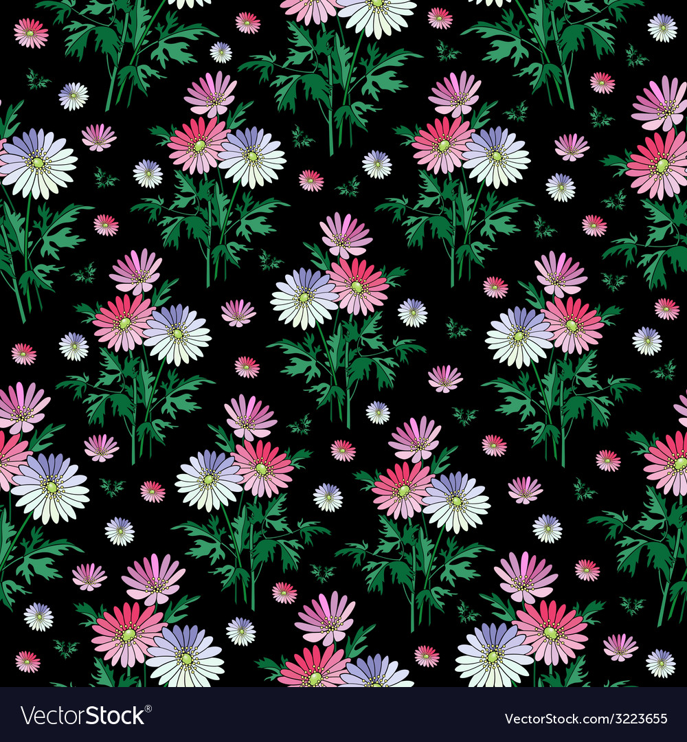 Seamless floral background