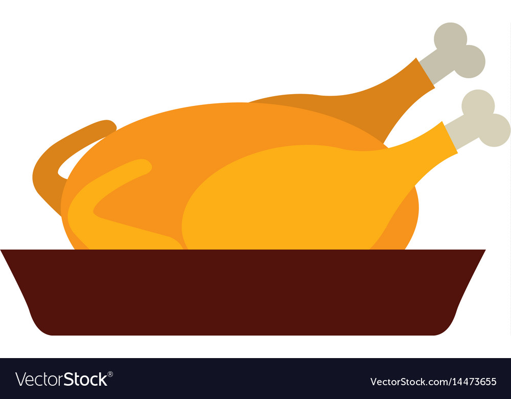 Thanksgiving turkey food icon