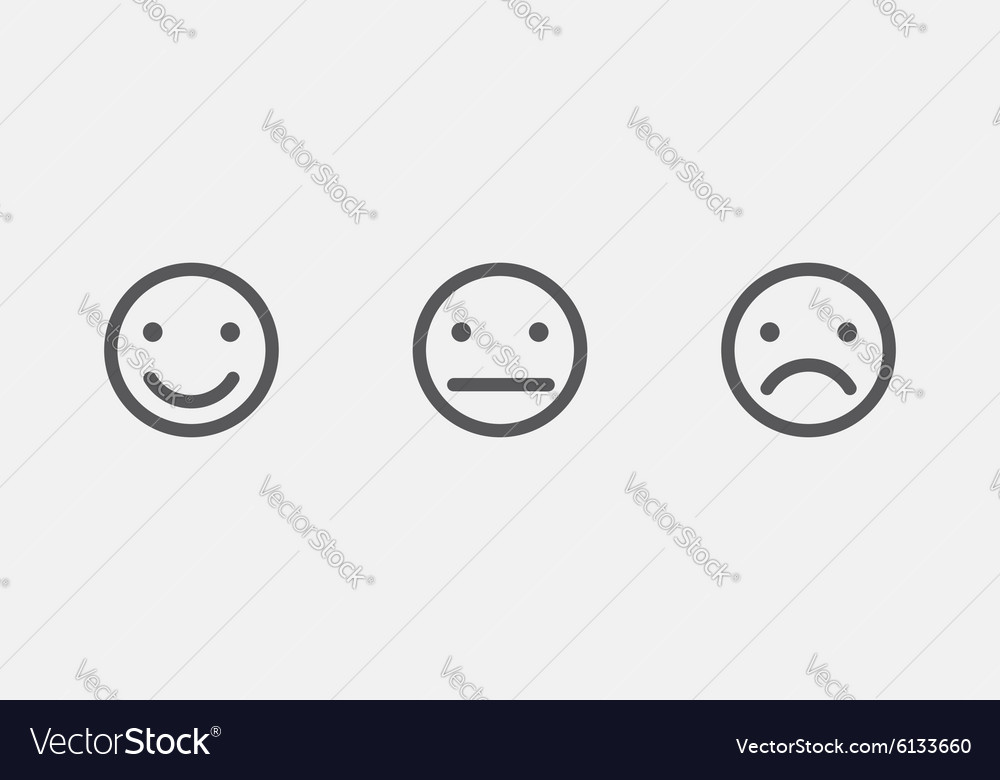 Different smiley faces icons