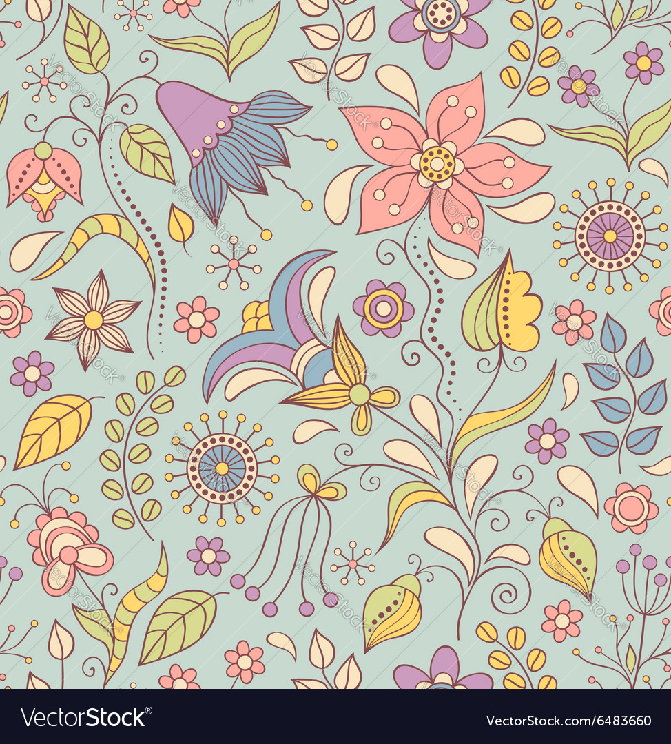 Floral background Royalty Free Vector Image - VectorStock