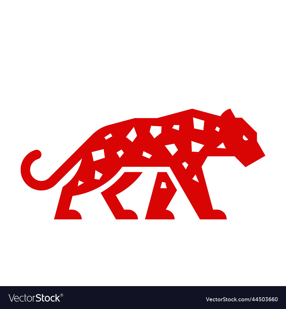 Leopard logo Royalty Free Vector Image - VectorStock