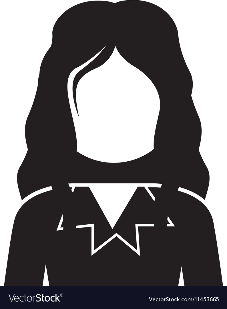 Avatar woman icon