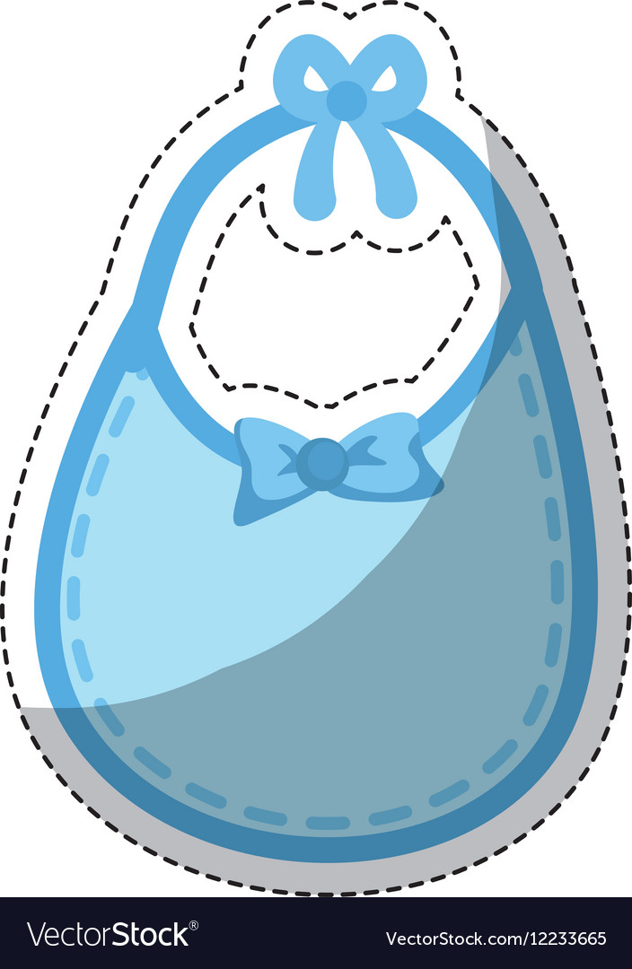 Baby bib icon