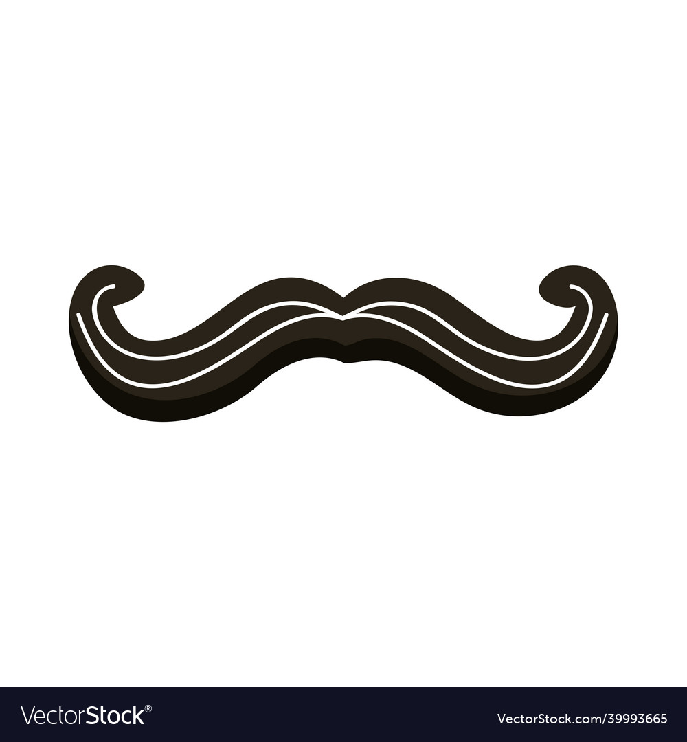 Classic mustache style