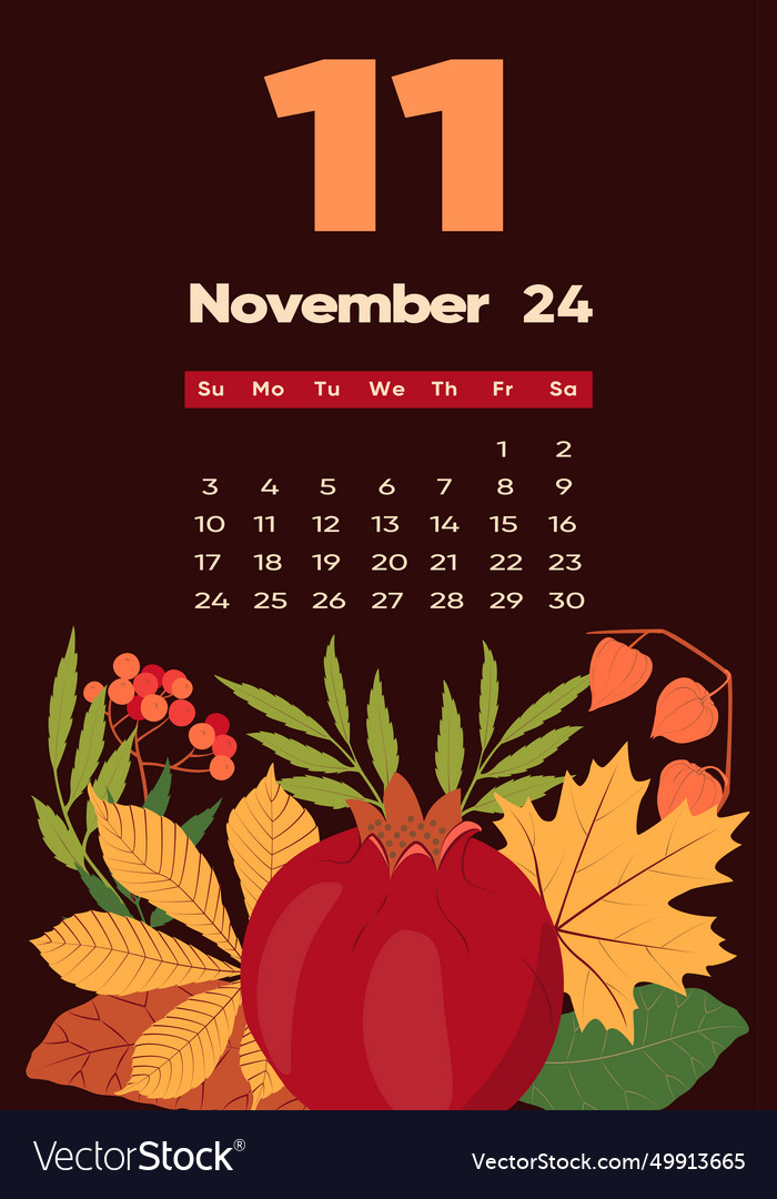 November 2025 Calendar Canva Images References :