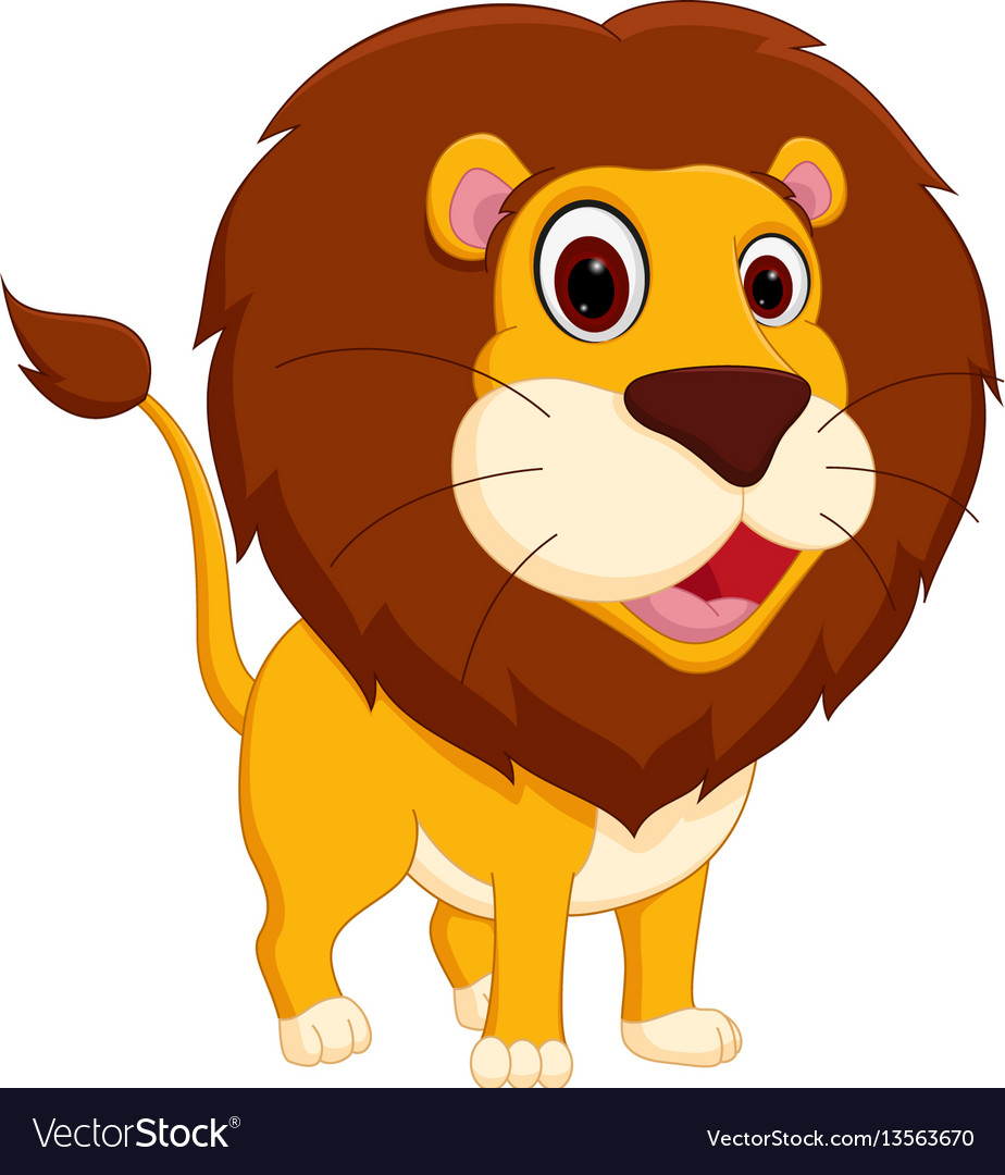 Cute Lion Images Cartoon - Wallpaperall