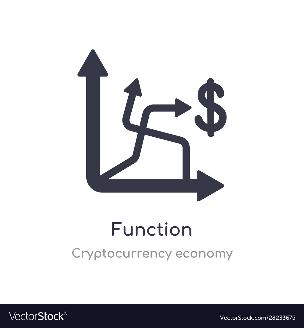Function icon isolated icon from Royalty Free Vector Image