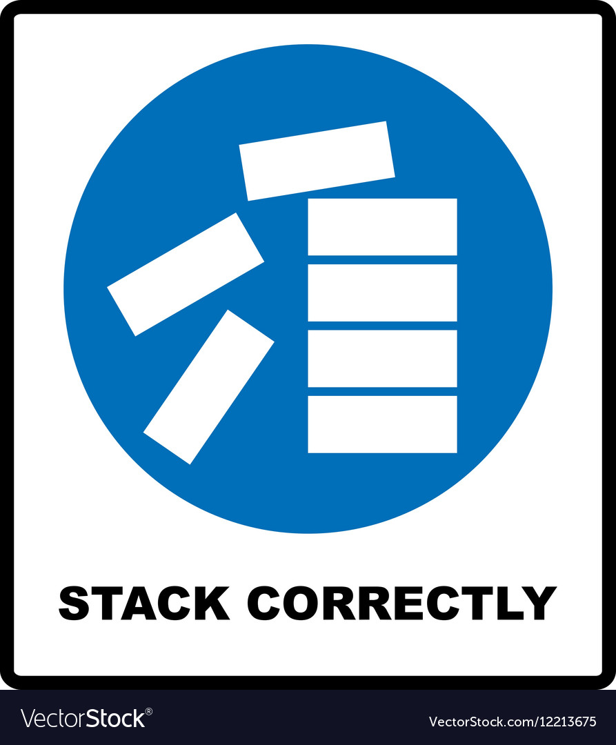 Mandatory stack correctly sign