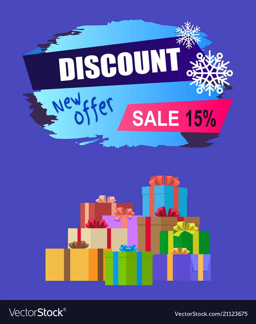 New offer discount - 15 winter 2017 sale