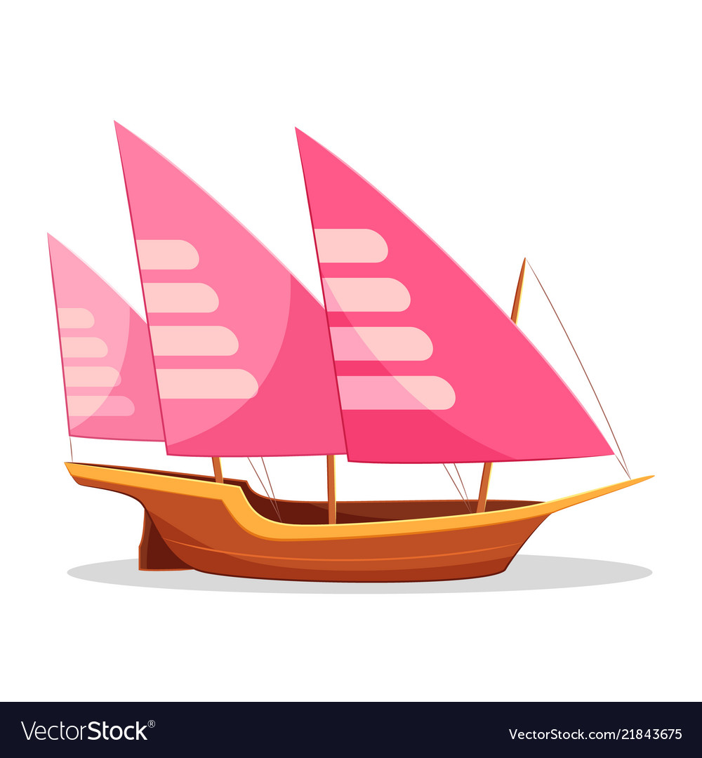 Xebec boat cartoon