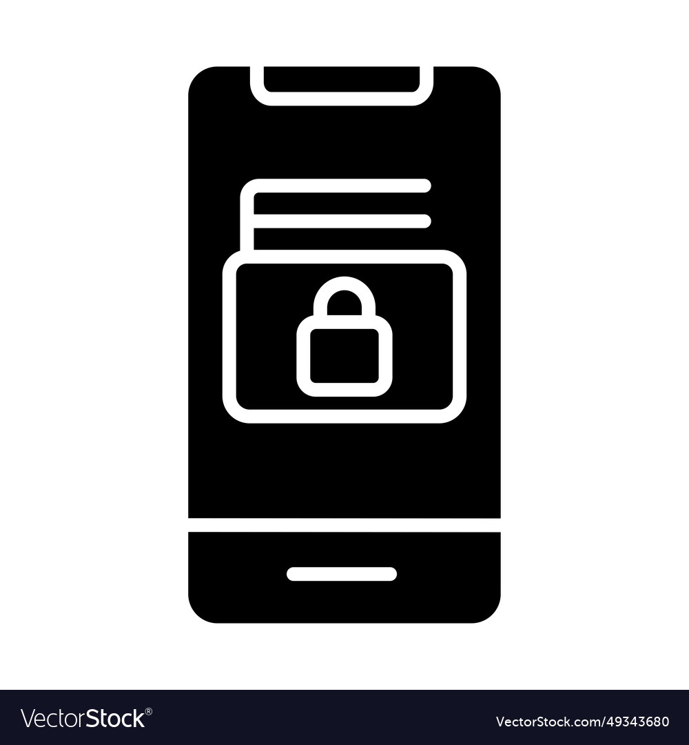 E-commerce security payment icon editable bold