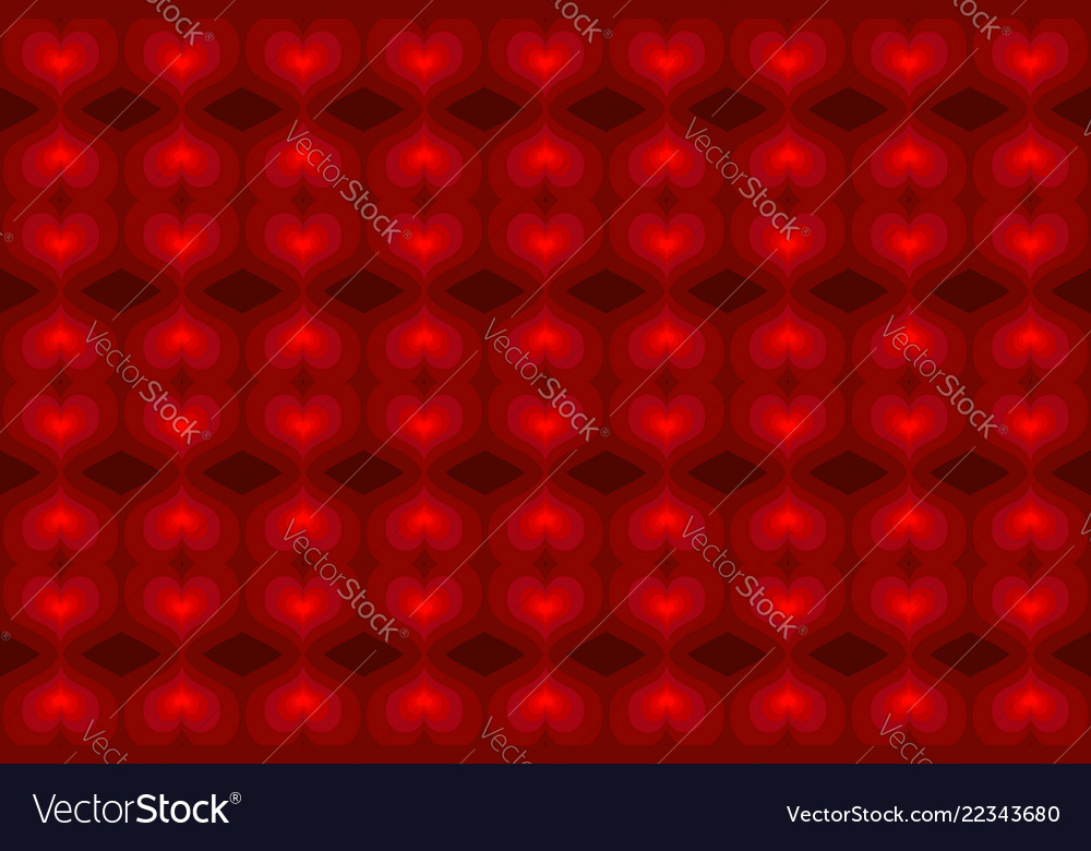 Red heart - abstract background vector image Red heart - abstract background
