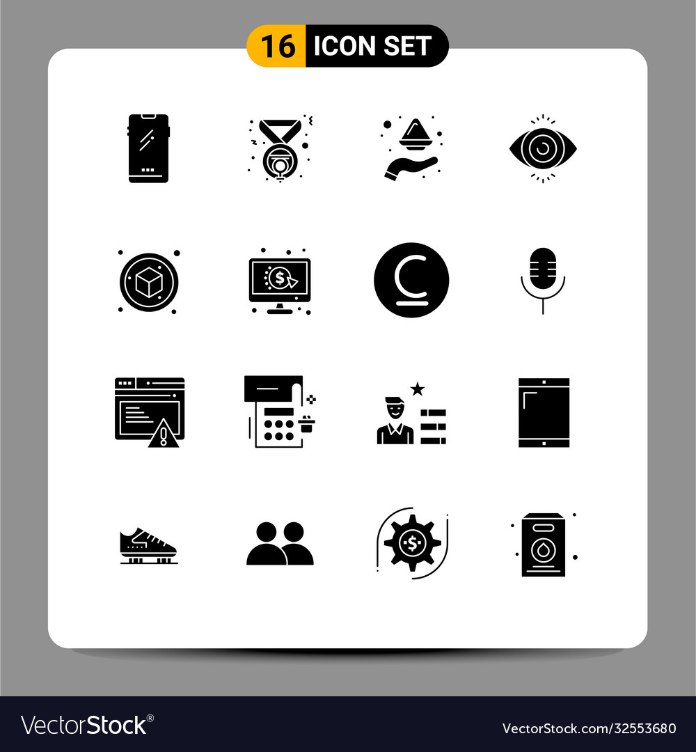 Stock-Symbol-Pack 16 Linienzeichen und Symbole