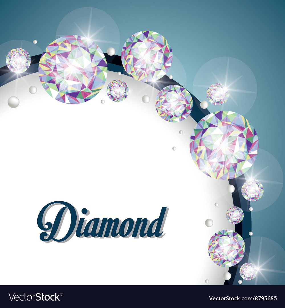 Diamant-Icon elegantes Konzept Edelstein Design