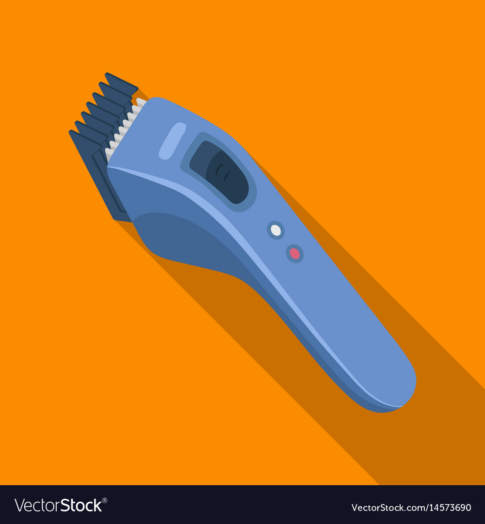 Electric hair single icon Vector Image