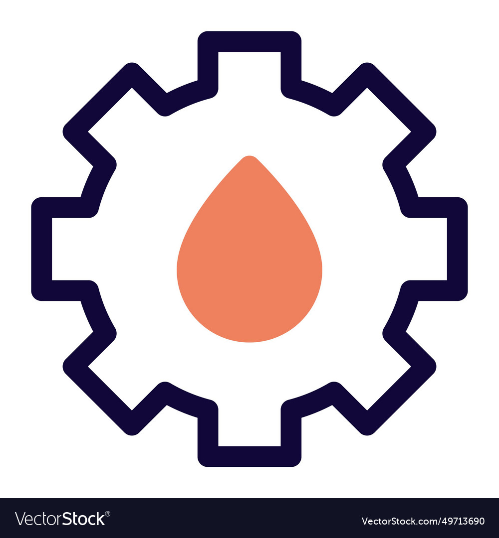 Rotating toothed gear in a mechanical system