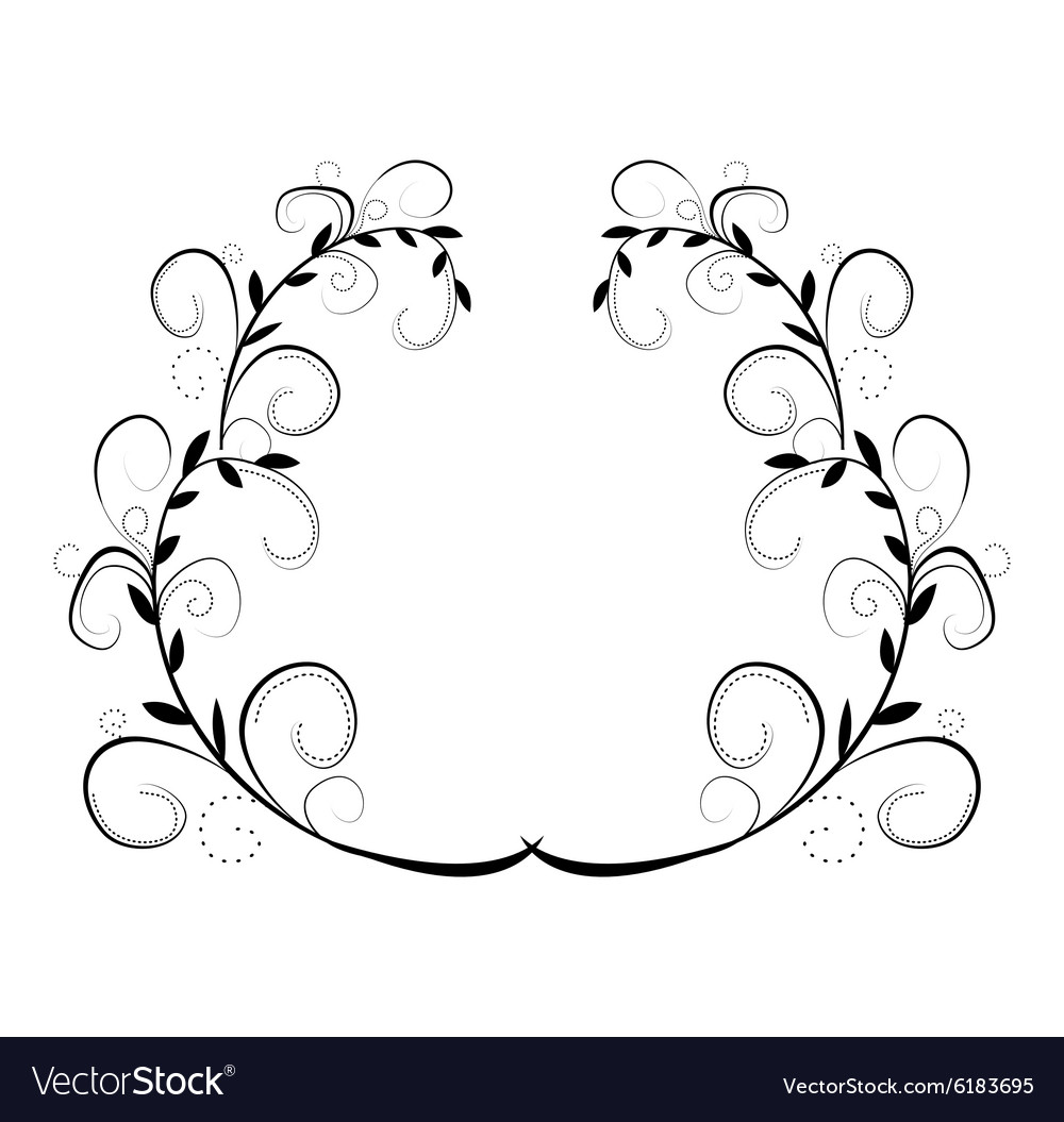 Laurel wreaths Royalty Free Vector Image - VectorStock