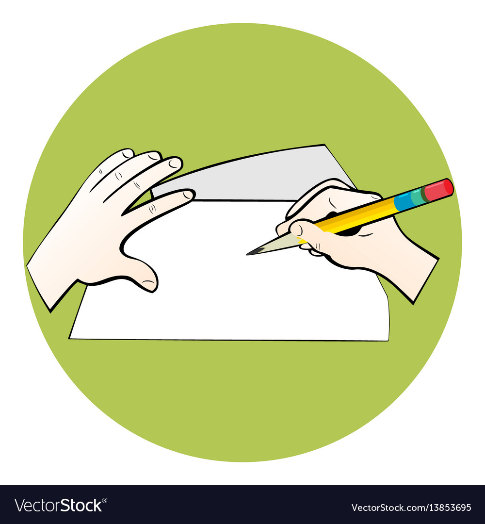 writing-on-paper-royalty-free-vector-image-vectorstock