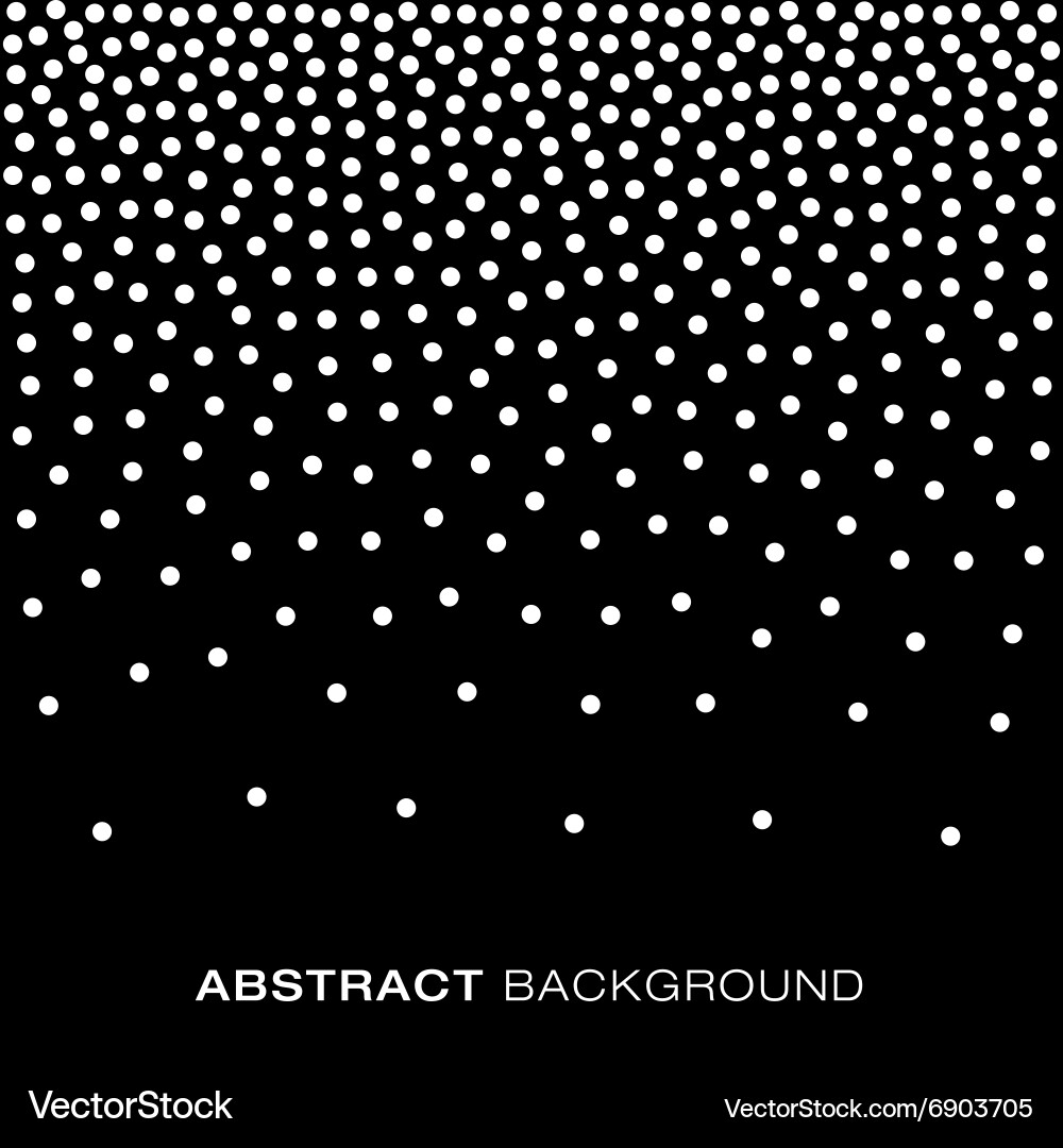 Abstract gradient halftone dots background Vector Image