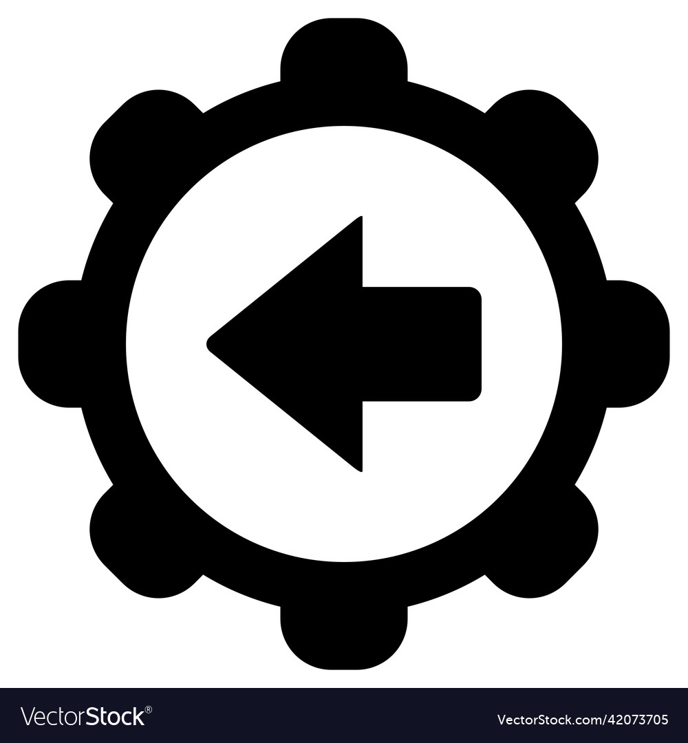 Left arrow and wheel