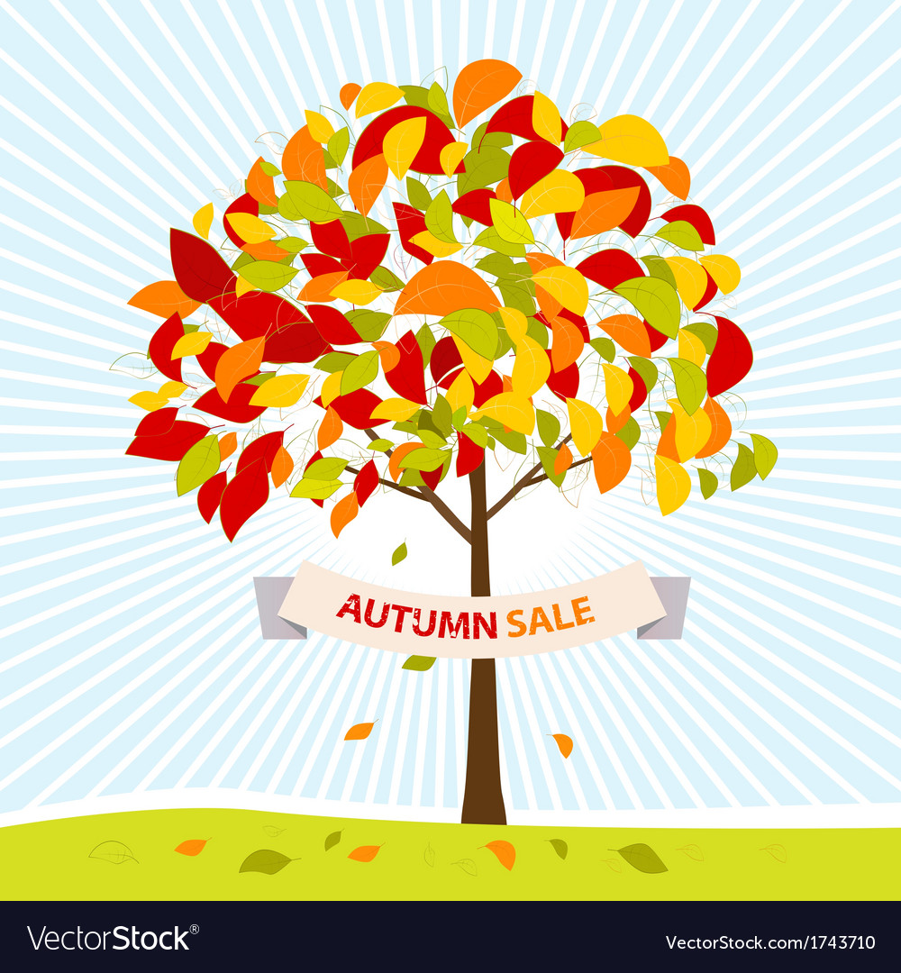 Autumn sale theme