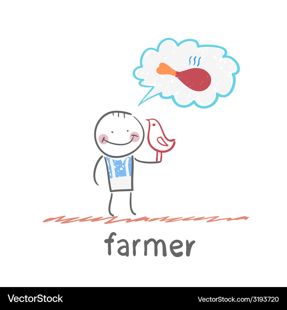Farmer Royalty Free Vector Image - VectorStock