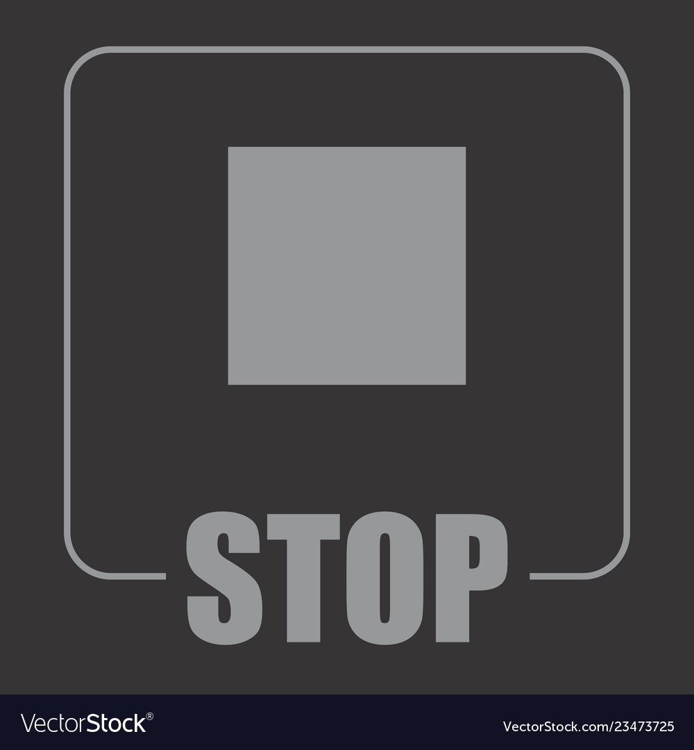 Stop symbol