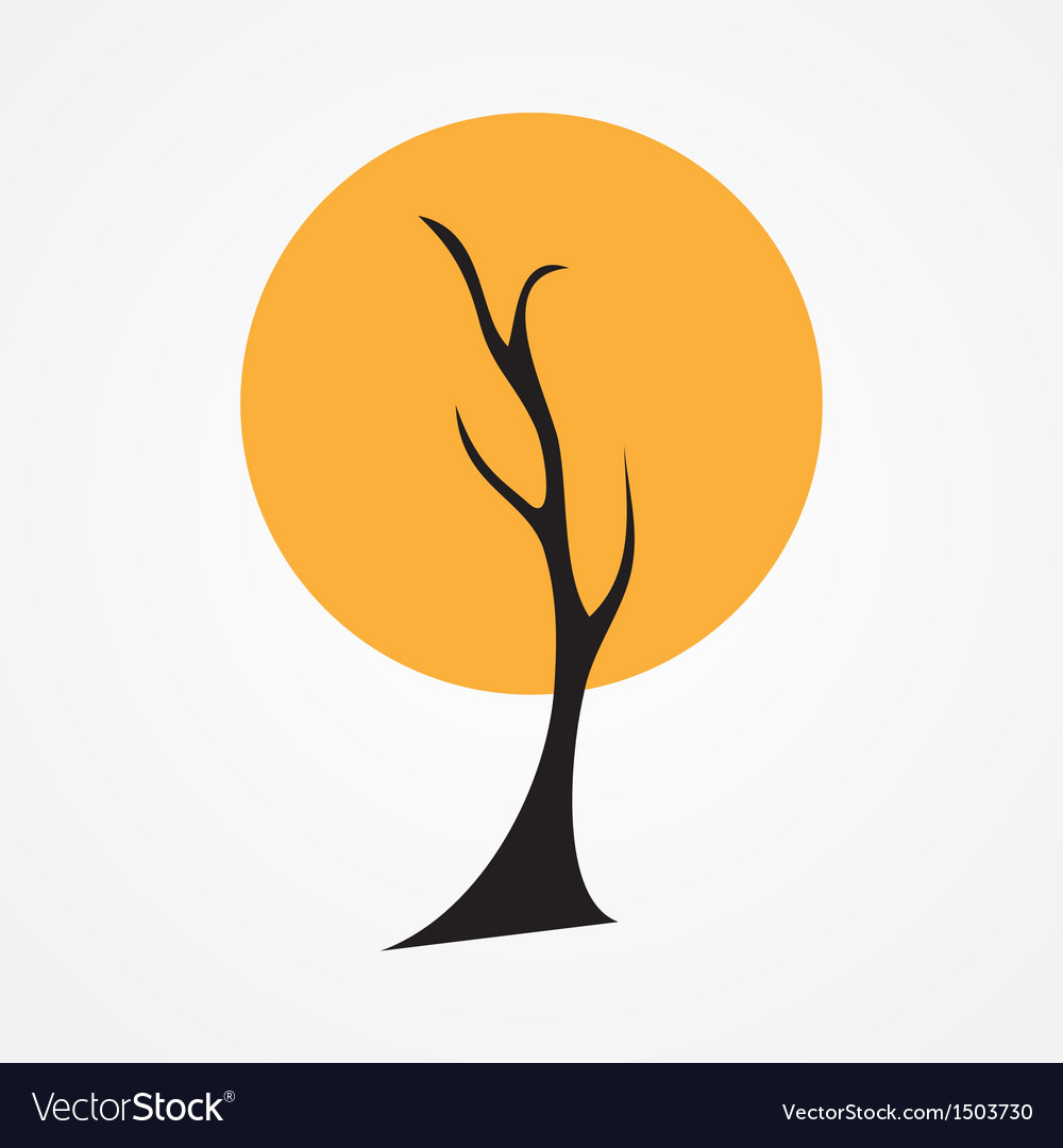 Autumn Tree Royalty Free Vector Image - Vectorstock