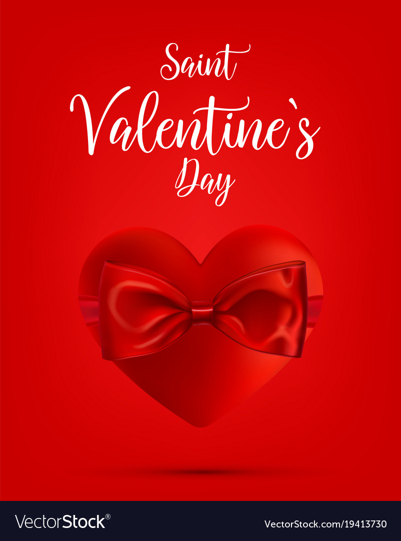 Valentine s day concept 3d