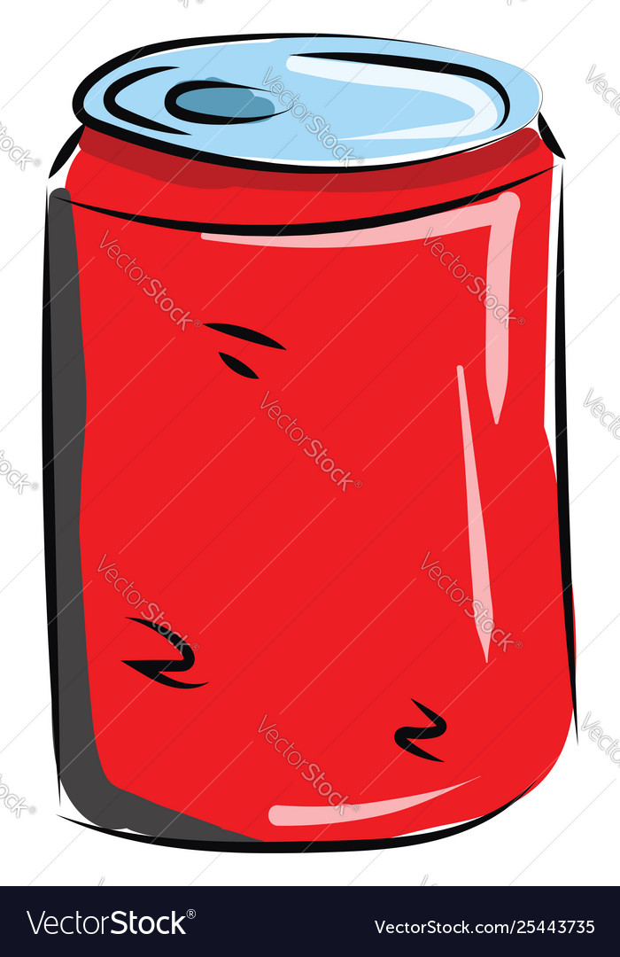 Image drink to - canned beverage Royalty Free Vector Image