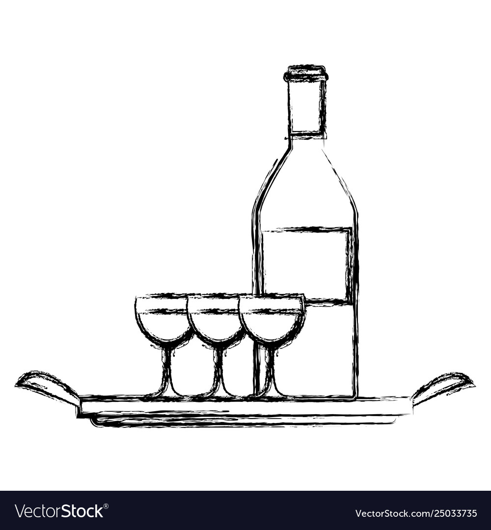 Wine bottle icon Royalty Free Vector Image - VectorStock