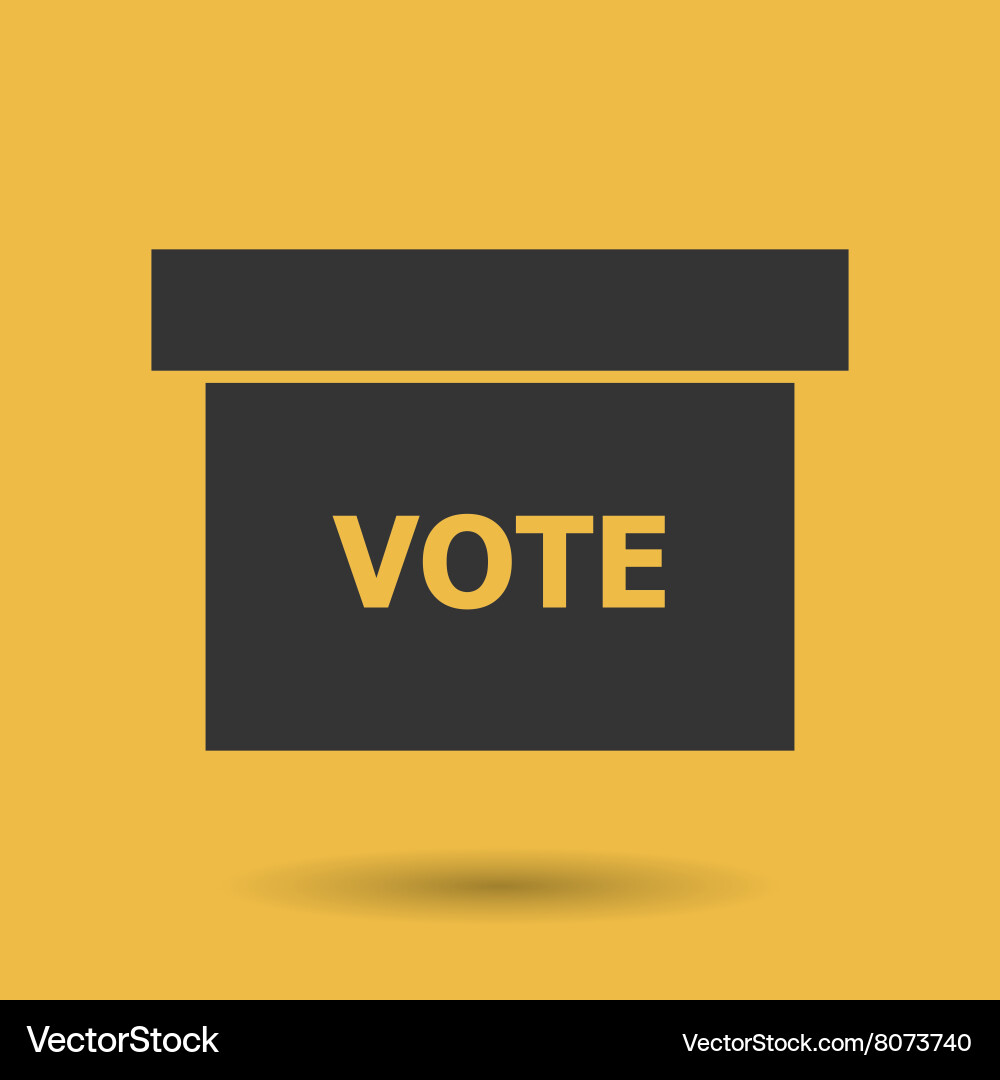 Elections icon design Royalty Free Vector Image