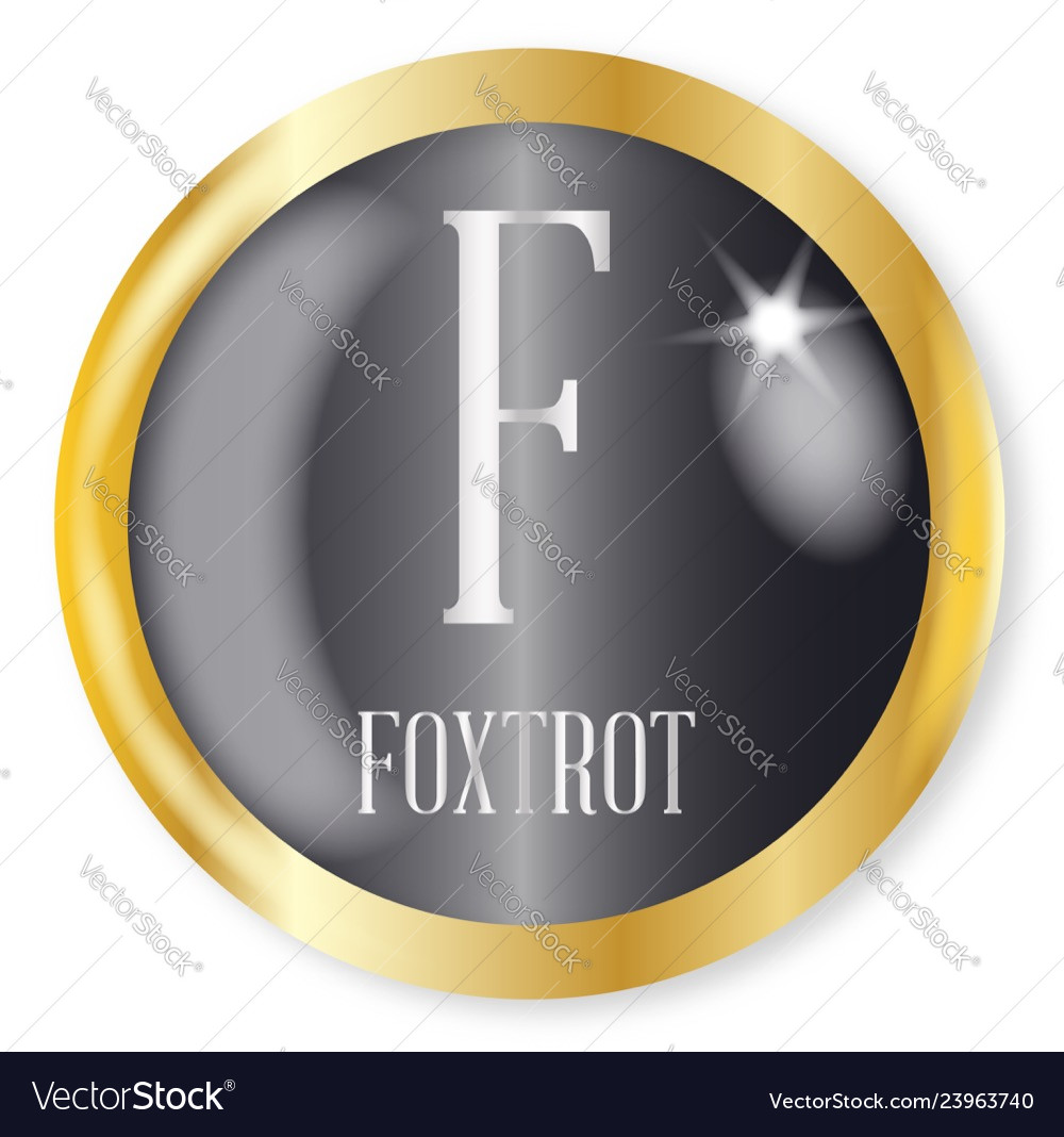 F for foxtrot