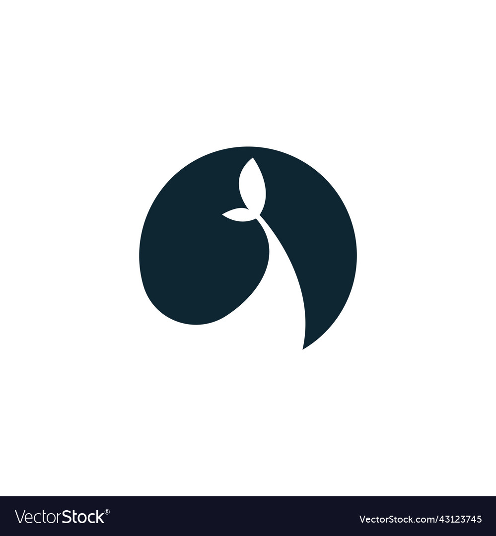 Whale icon logo template